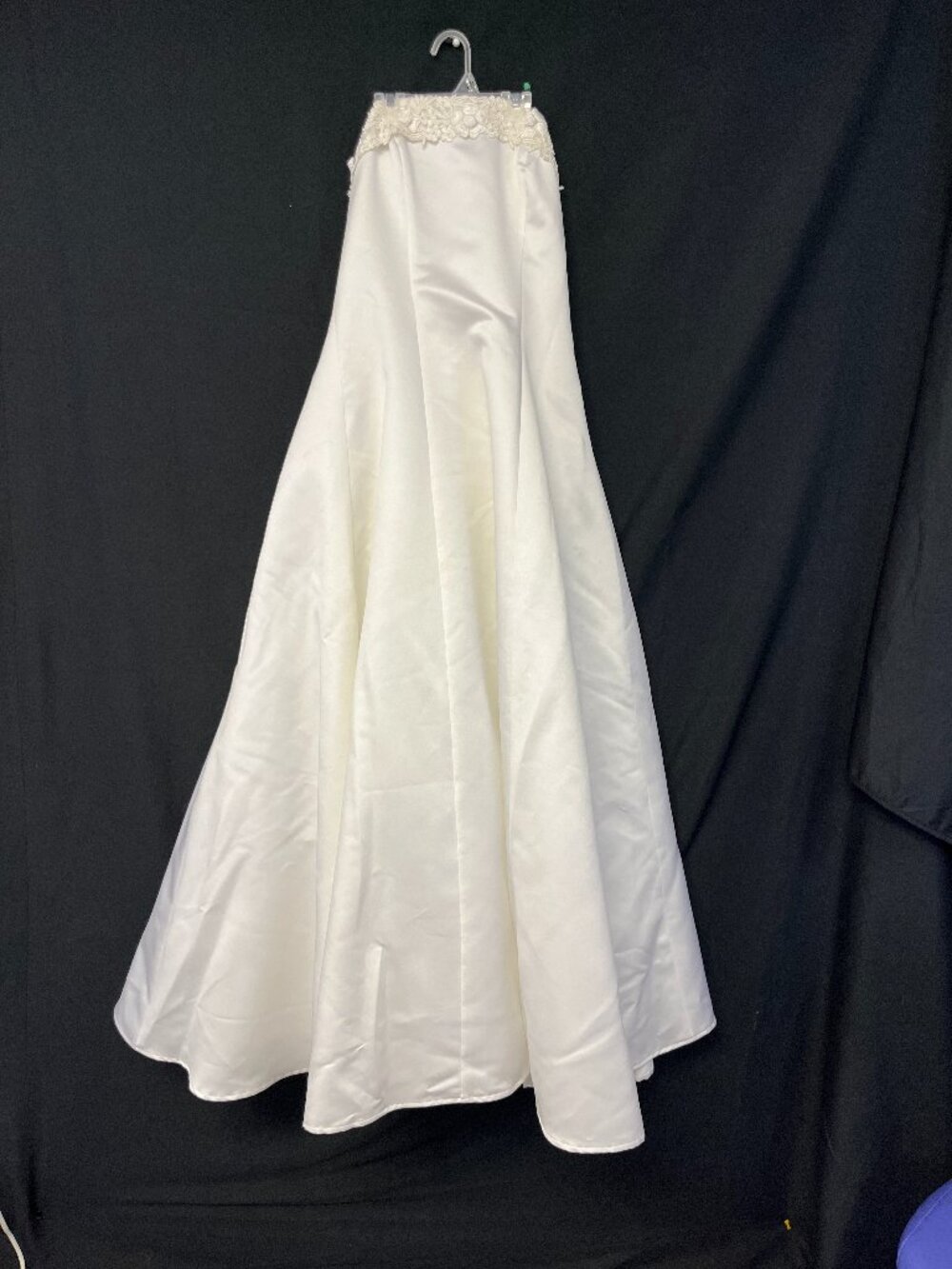 Wedding Dress with beaded trim